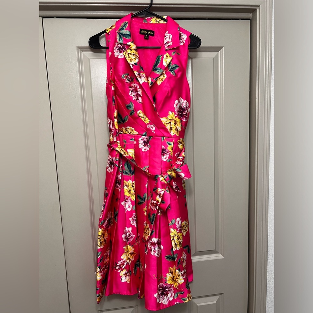 Pink Floral Dress